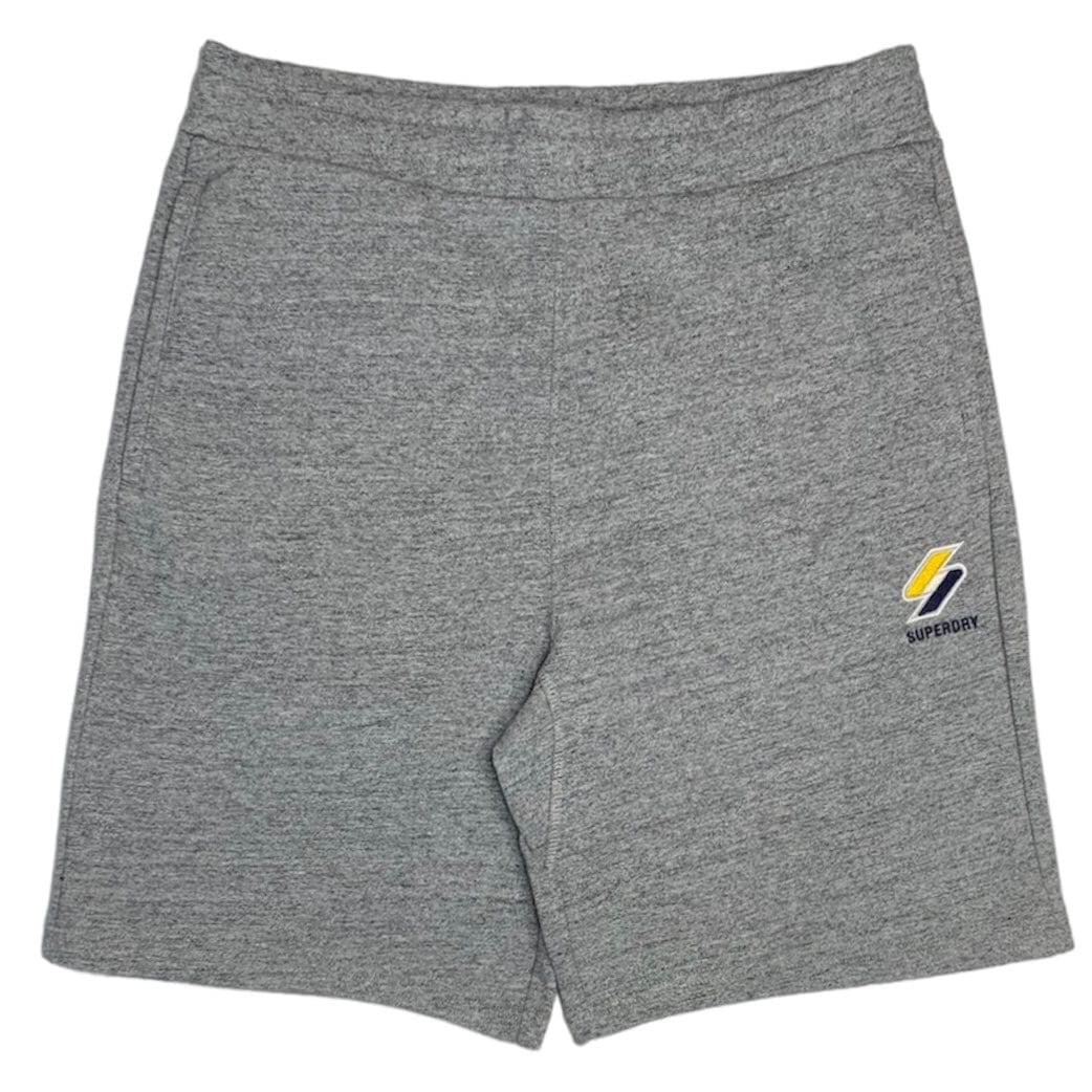 Superdry Sportstyle Applique Shorts (Grey Slub Grindle) M7110238A