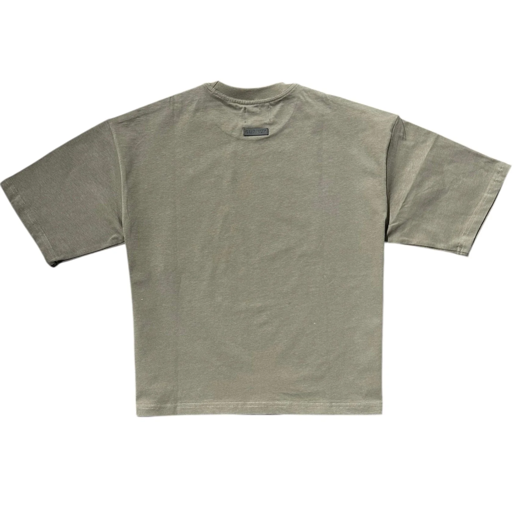 Supply Studios Cropped T Shirt (Olive) SPT25-16 - Image 2