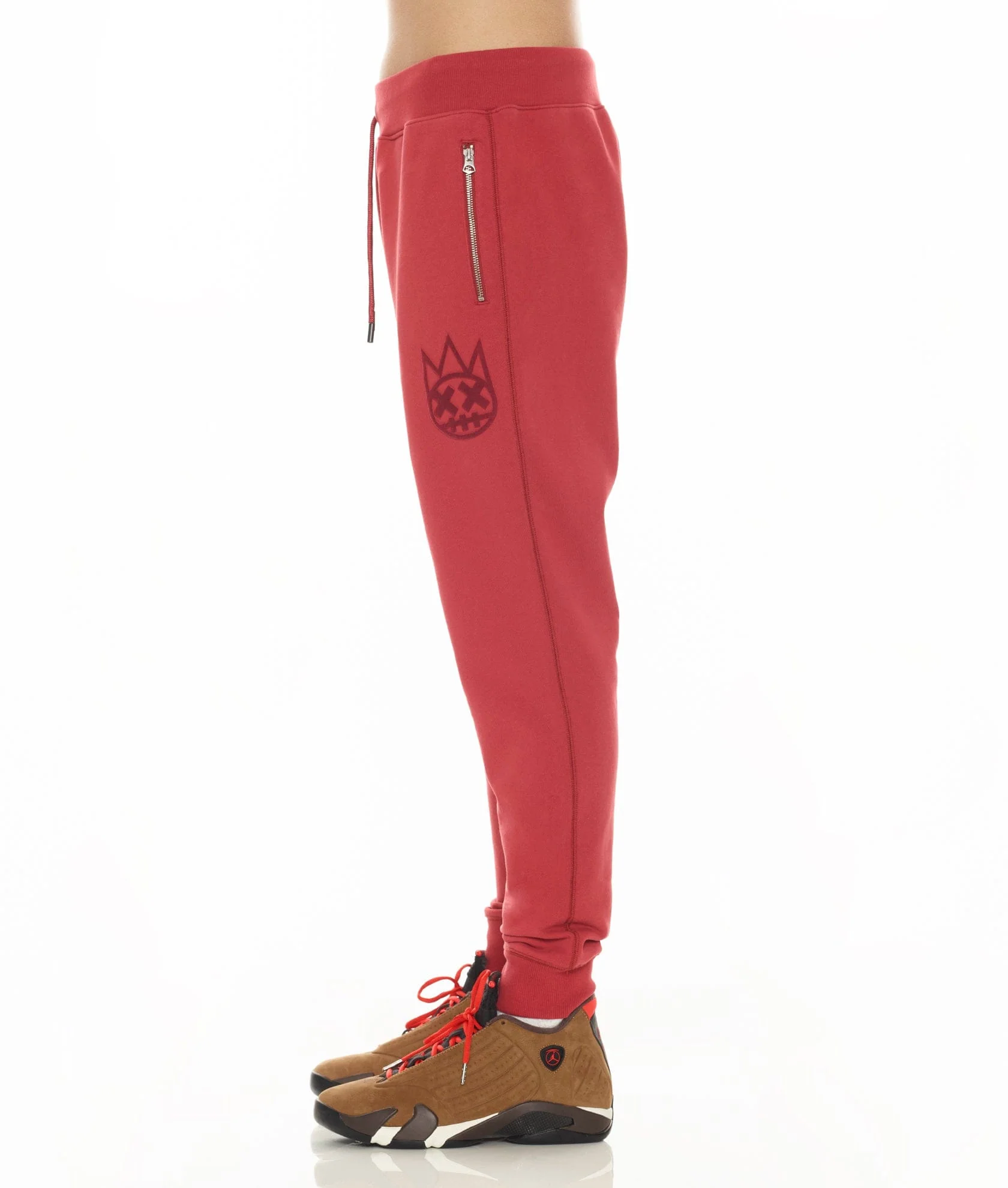 SWEATPANT IN GARNET - Image 6