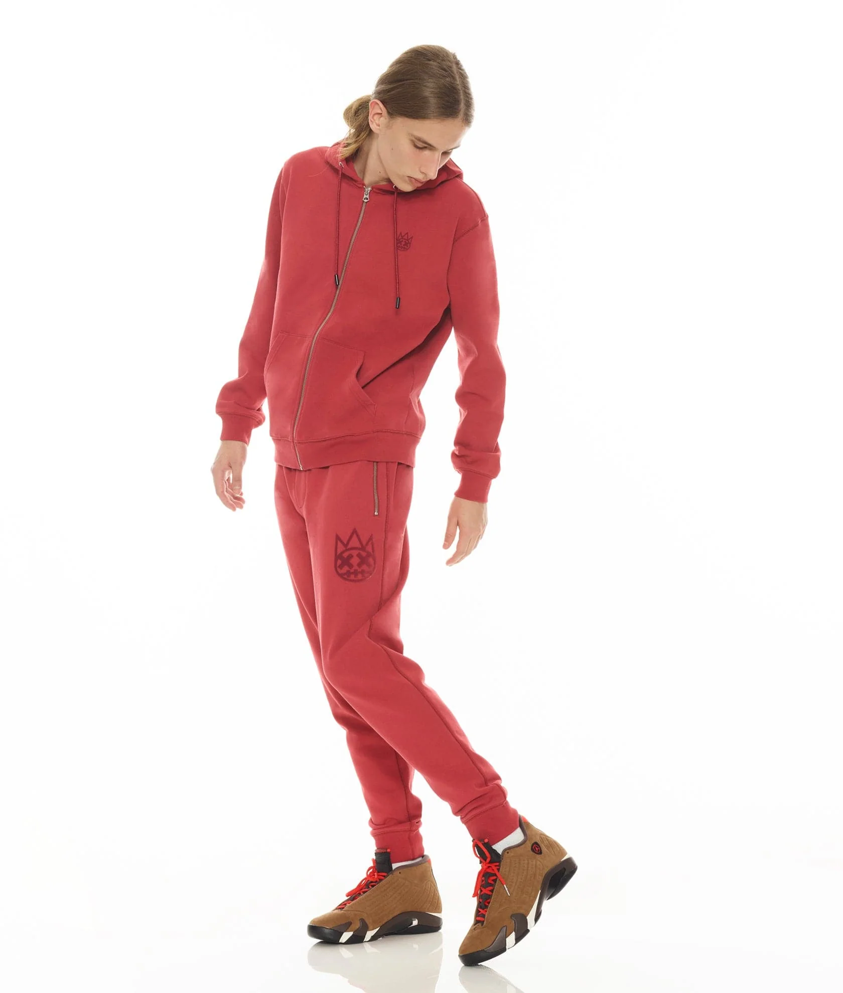 SWEATPANT IN GARNET - Image 7