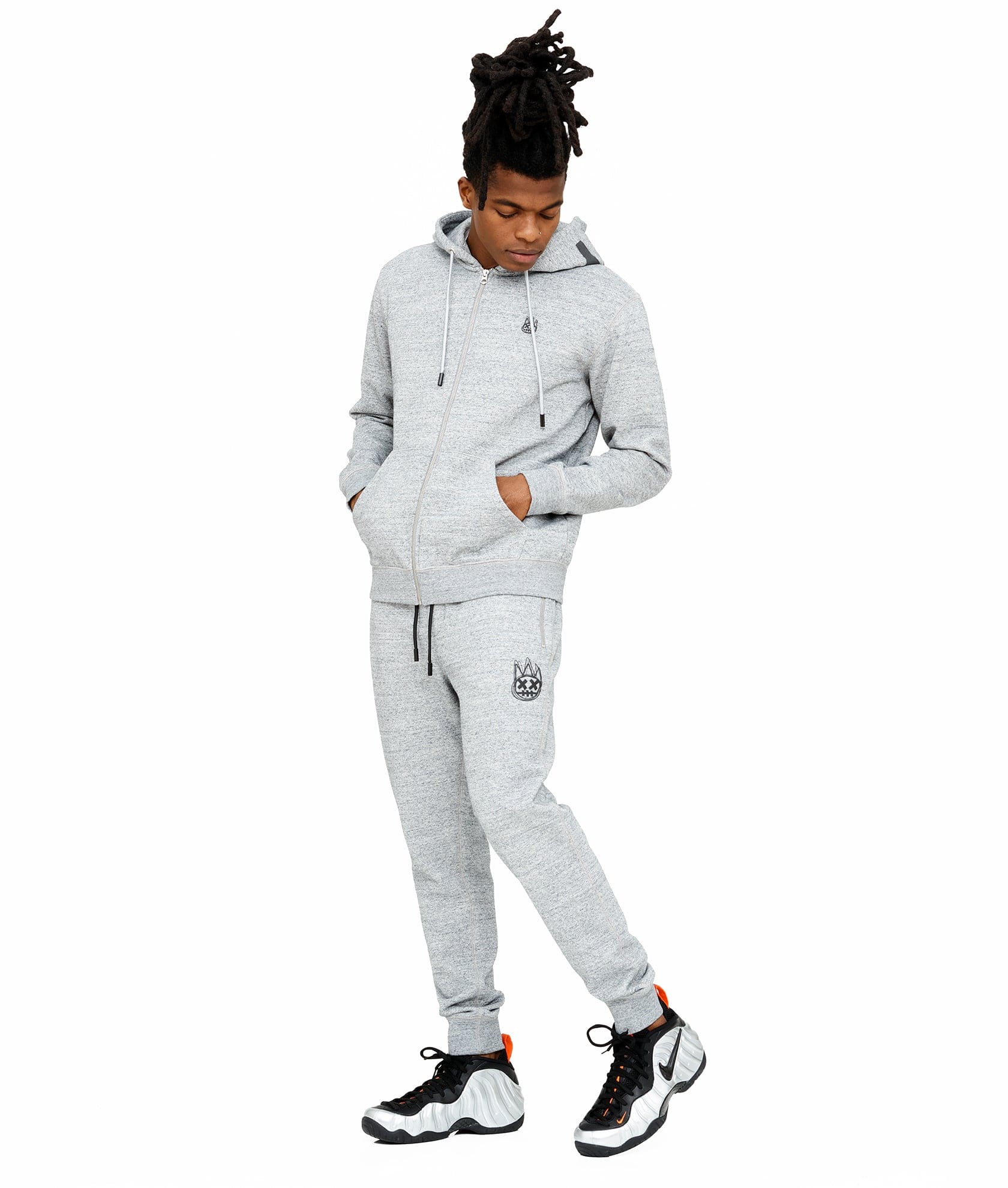 SWEATPANT IN HEATHER GREY - Image 3