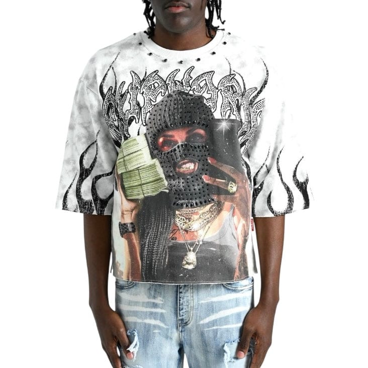 Taker Euphoria Cropped Tee (White)