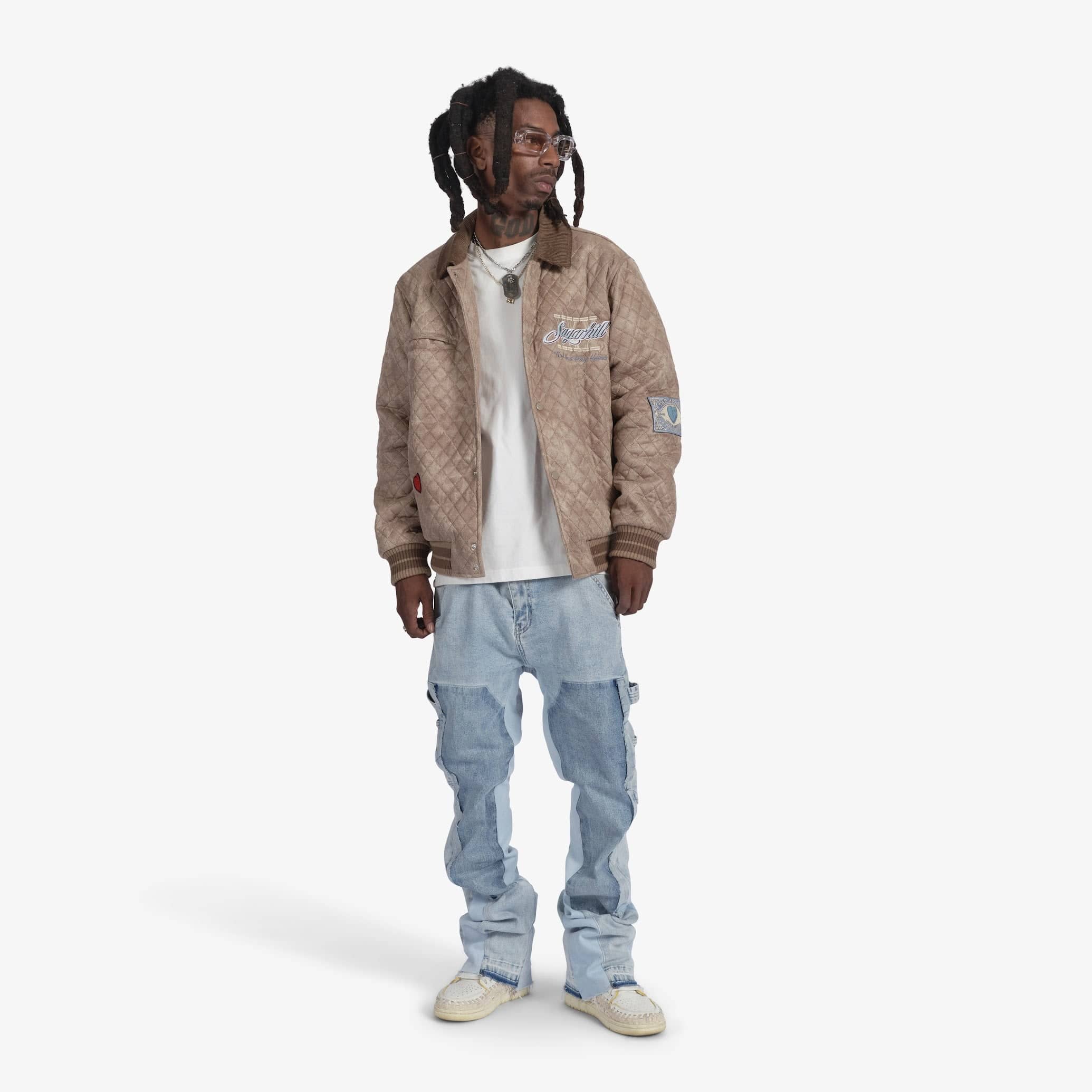 "The Heart" Quilted Jacket (beige) - Image 5