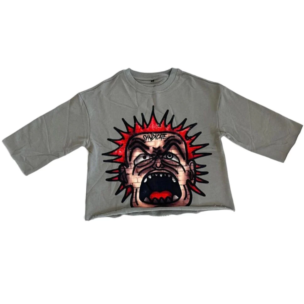 The Syndicate "Angry Man" Tee (Gray) QS-11