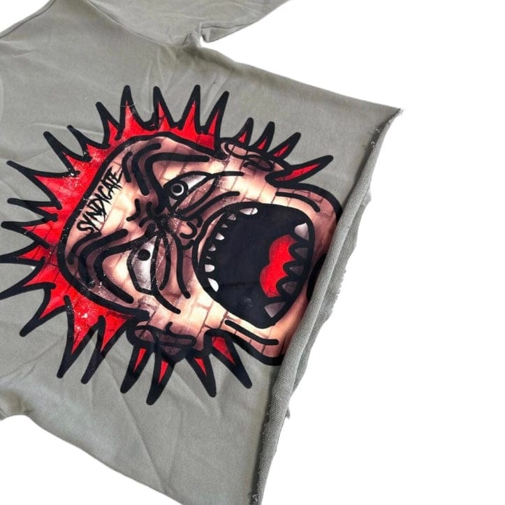 The Syndicate "Angry Man" Tee (Gray) QS-11 - Image 2