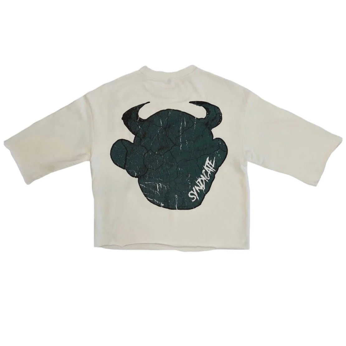 The Syndicate "Devil" Tee (White/Green) QS-15 - Image 2