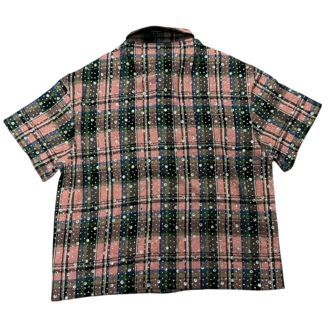 The Syndicate Milano Short Sleeve Flannel (Red) - Image 4