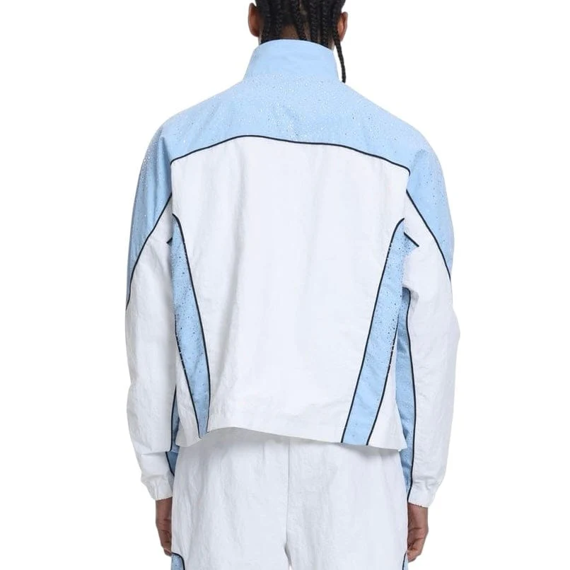 The Syndicate Nylon Track Jacket & Short Set (Baby Blue) - Image 4