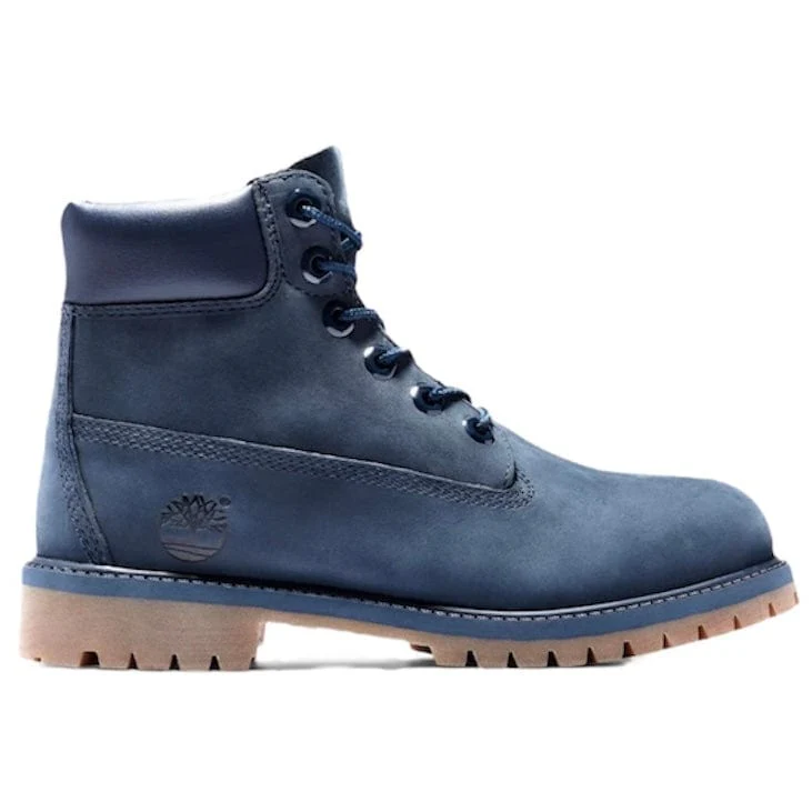Juniors Timberland 6" Premium WP Boot (Navy) TMB01