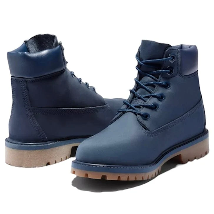 Juniors Timberland 6" Premium WP Boot (Navy) TMB01 - Image 5