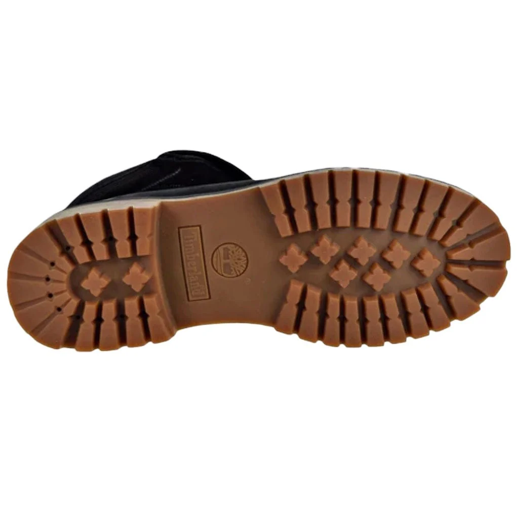 Timberland Heritage Roll Top Boots (Black Nubuck) TB-0A1S5P-001 - Image 4