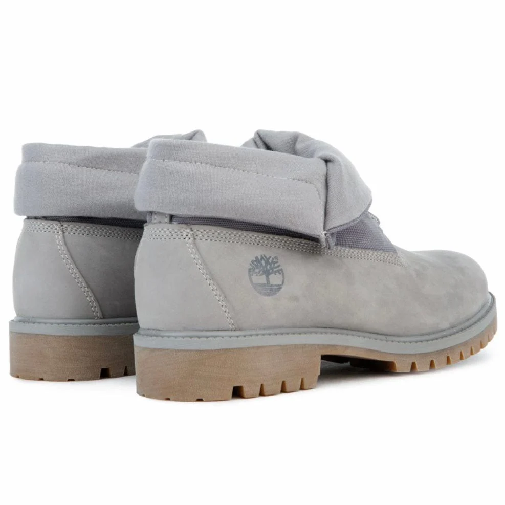 Timberland Heritage Roll Top Boots (Medium Grey Nubuck) TB-0A1S61-F49 - Image 5