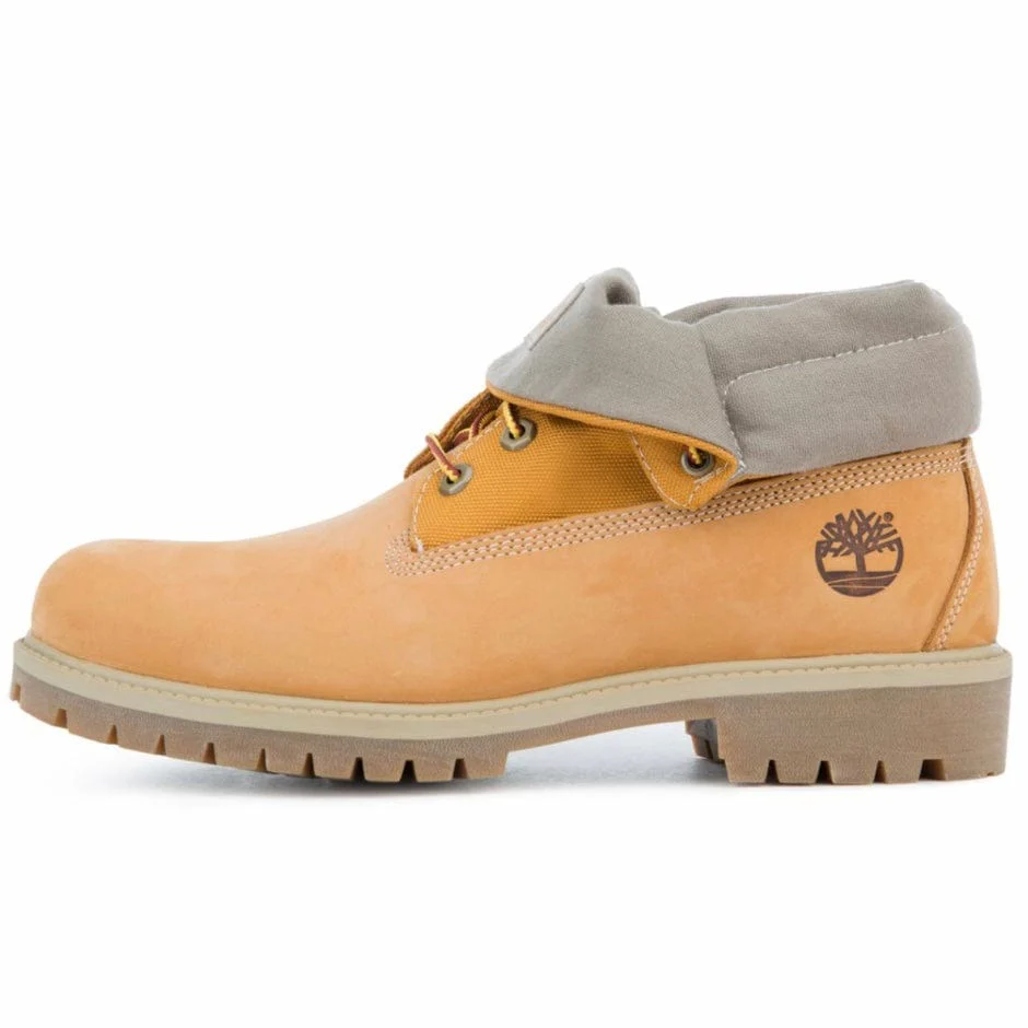 Timberland Heritage Roll Top Boots (Wheat Nubuck) TB-0A1QZA-231 - Image 2