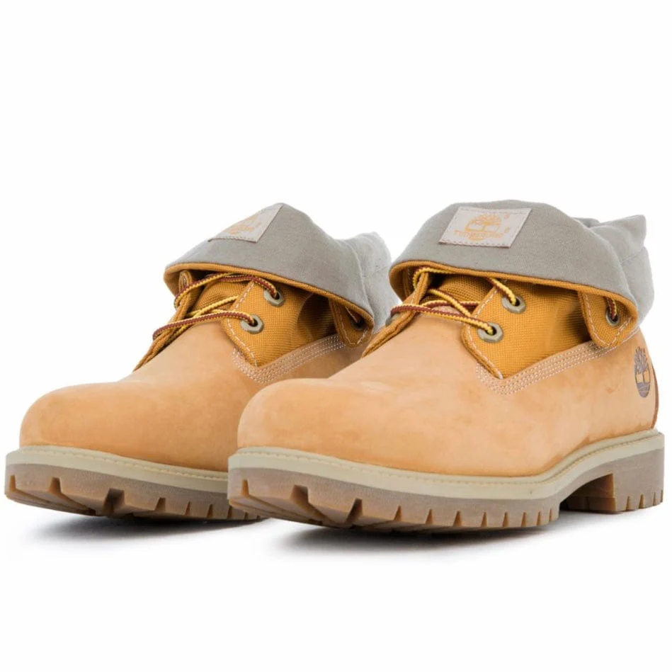 Timberland Heritage Roll Top Boots (Wheat Nubuck) TB-0A1QZA-231 - Image 4
