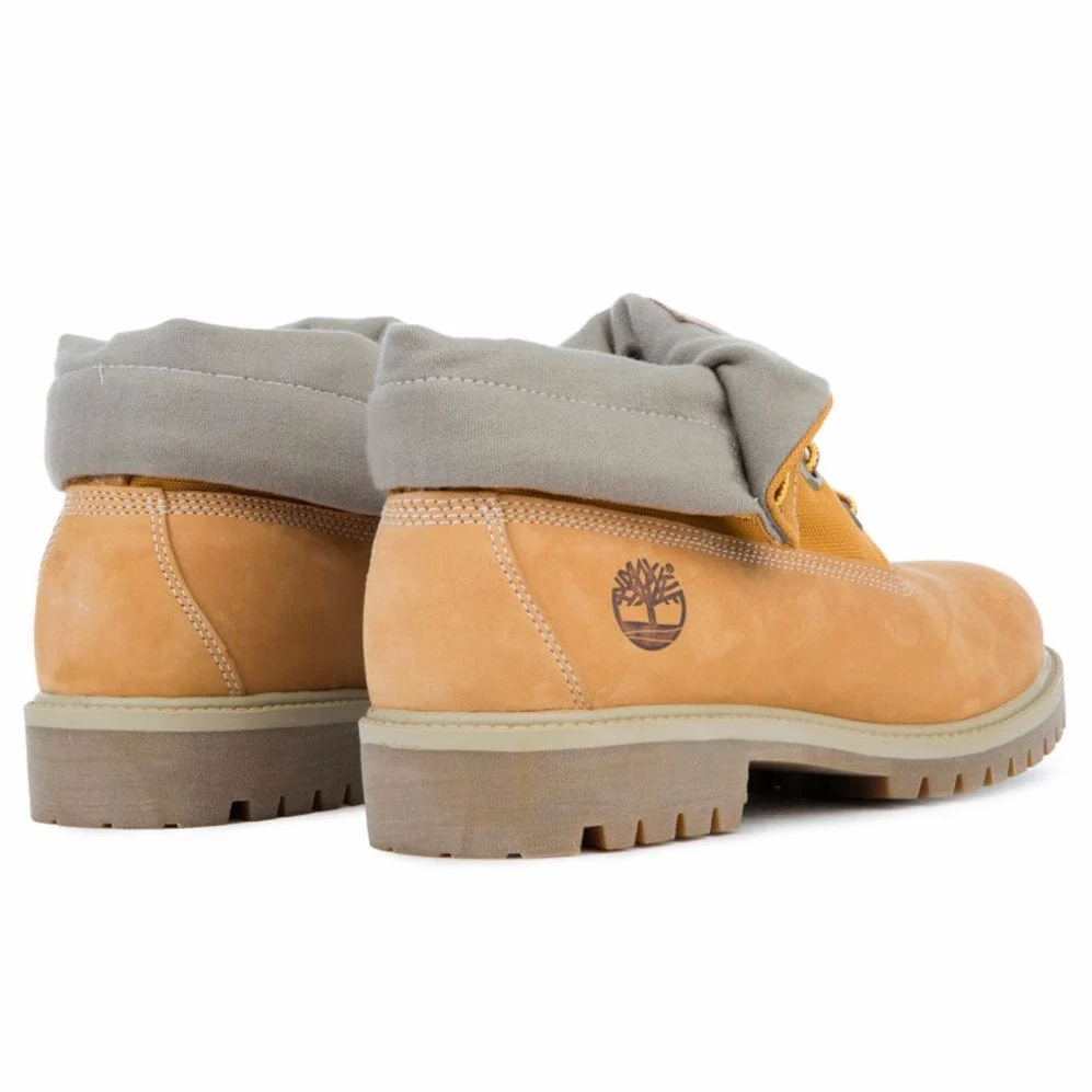 Timberland Heritage Roll Top Boots (Wheat Nubuck) TB-0A1QZA-231 - Image 5