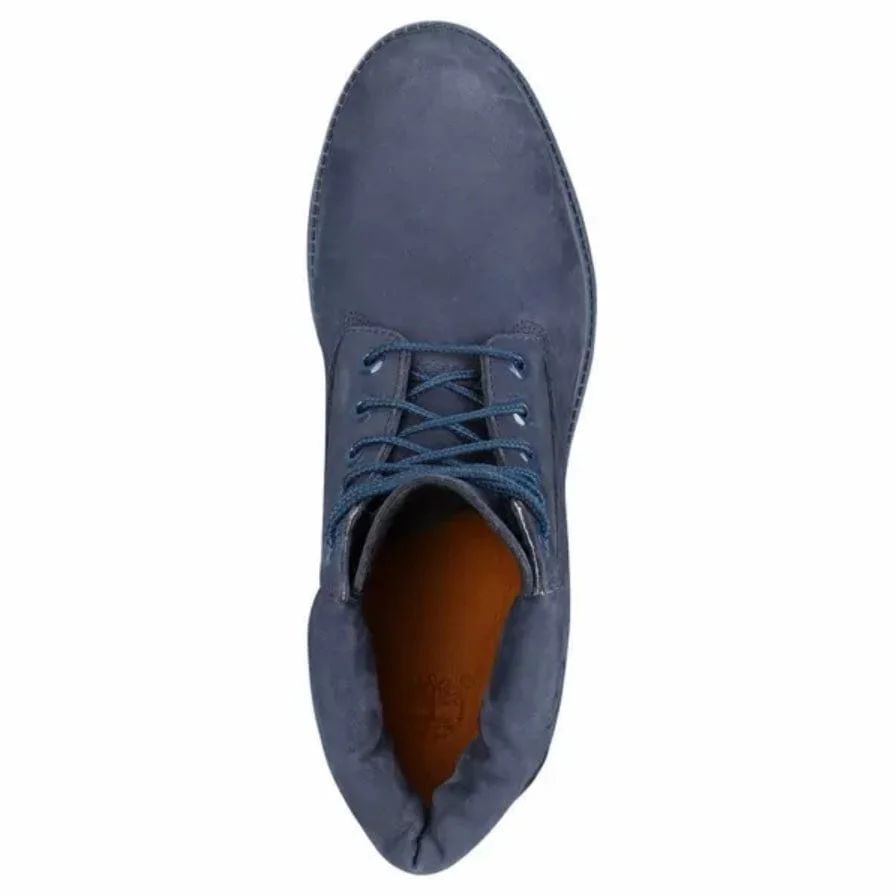 Timberland Premium 6-Inch Waterproof Boots (Medium Blue Nubuck) TB06718B - Image 2