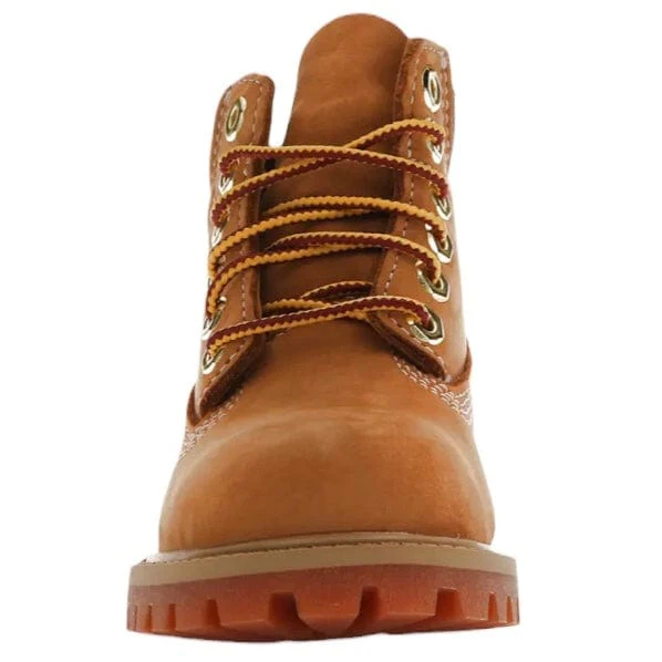 Toddler Timberland Premium 6 In Waterproof Boots (Wheat Nubuck) TB-012809-713 - Image 3