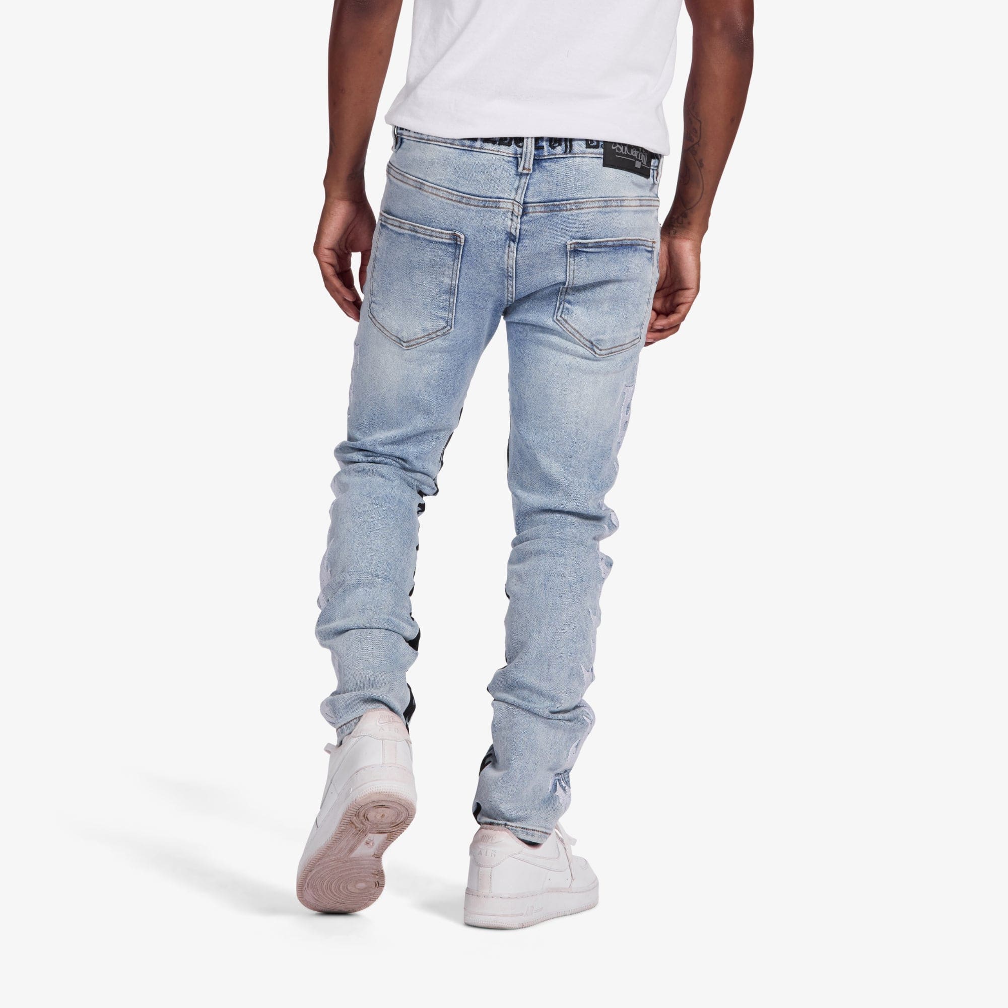 "Toxins" Skinny Jeans (blue wash) - Image 2