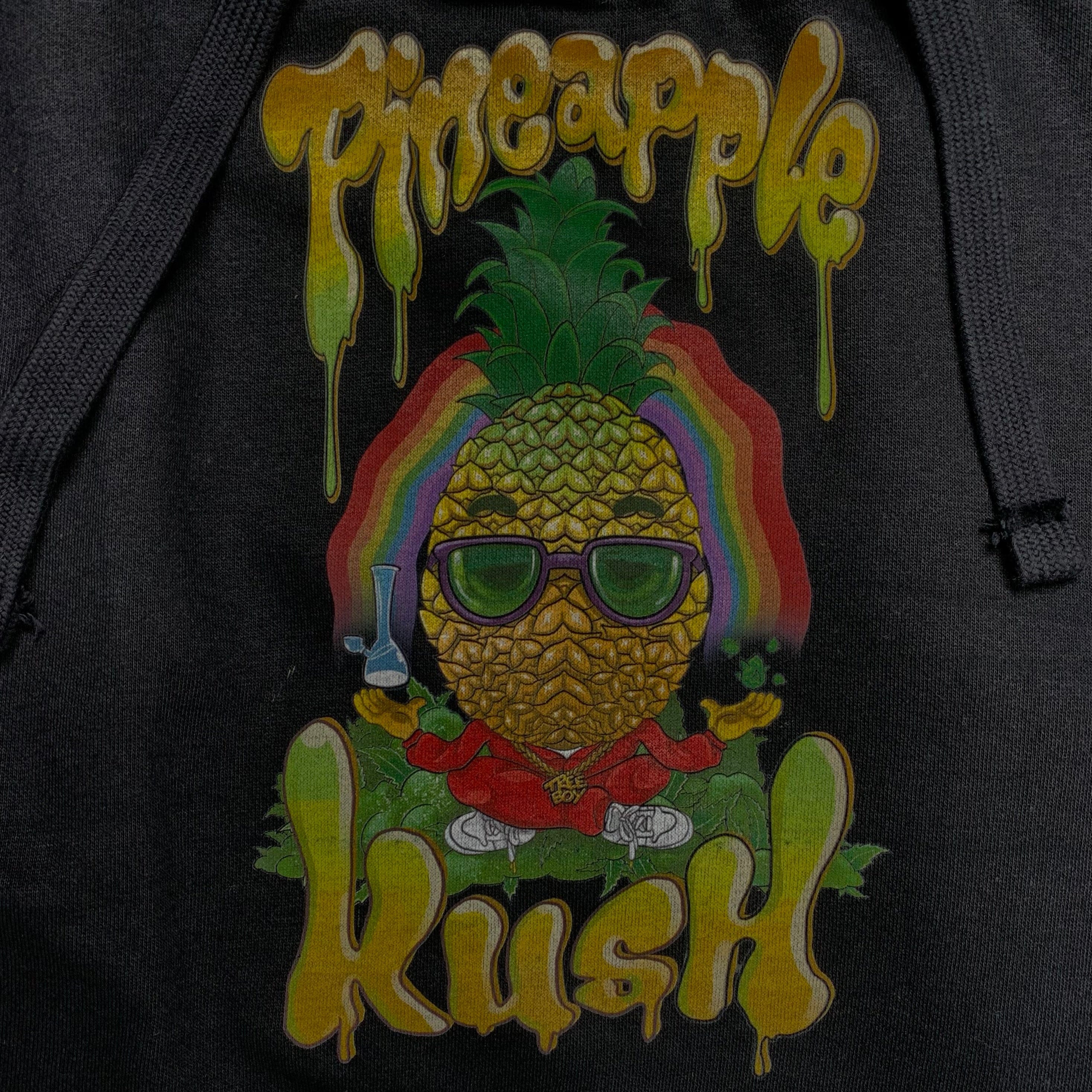 Tree Boy Pineapple Kush Hoodie (Black) - TBZ12353 - Image 2