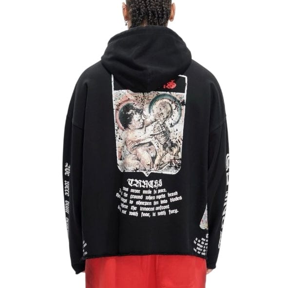 Trnchs Militant Gothic Hoodie (Black) - Image 4