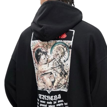 Trnchs Militant Gothic Hoodie (Black) - Image 6