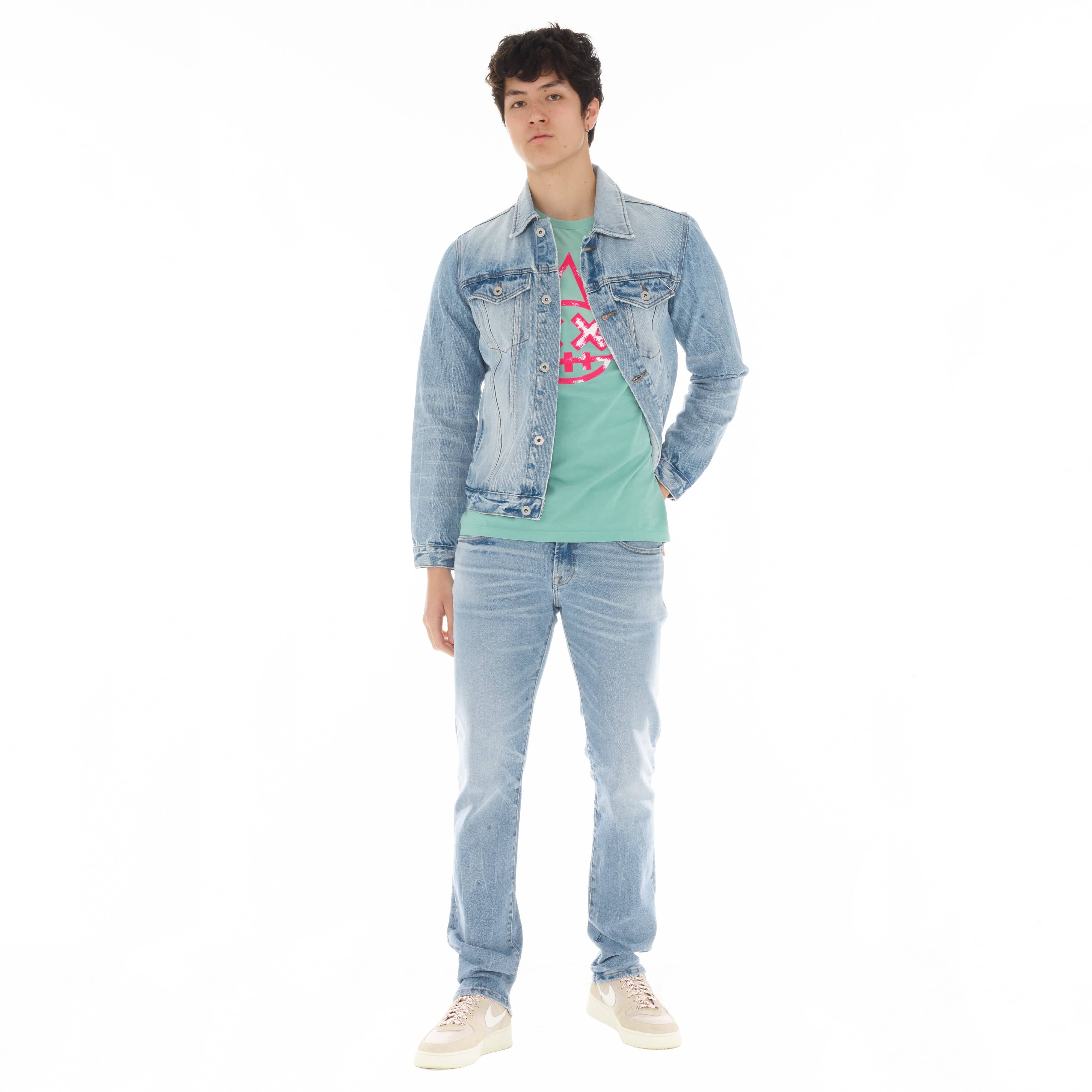 TYPE II DENIM JACKET IN ACID - Image 3