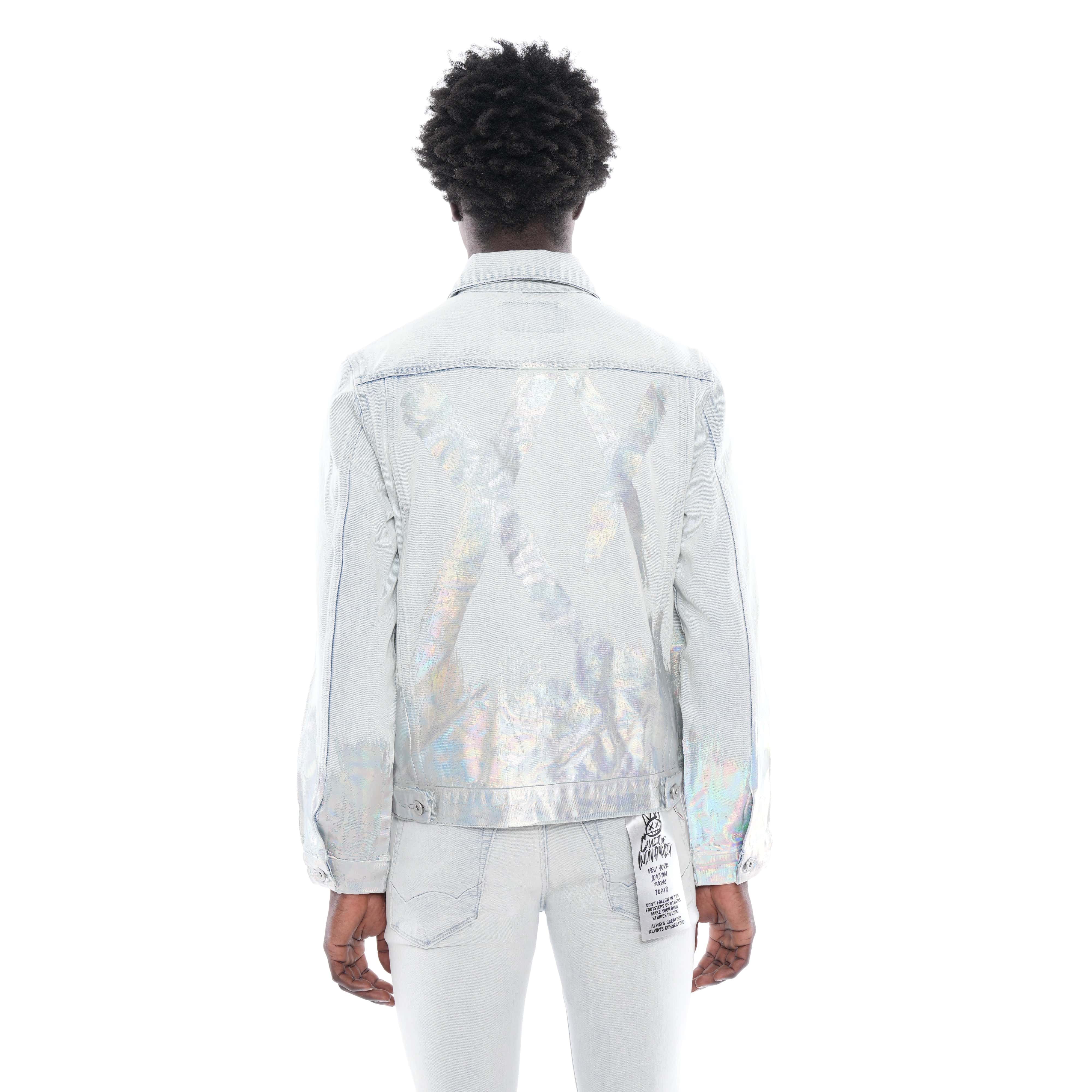 TYPE II DENIM JACKET IN FOIL - Image 2