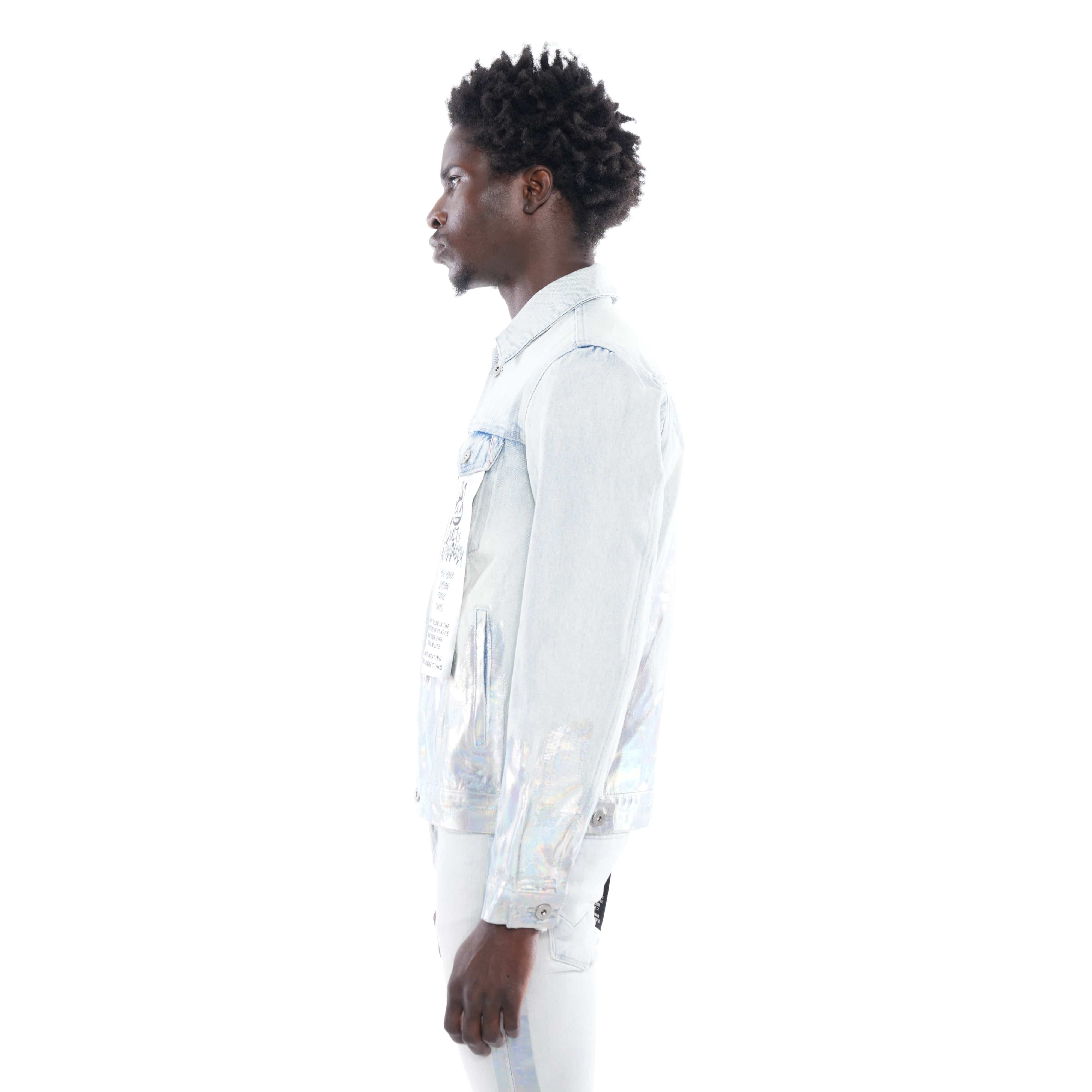 TYPE II DENIM JACKET IN FOIL - Image 5