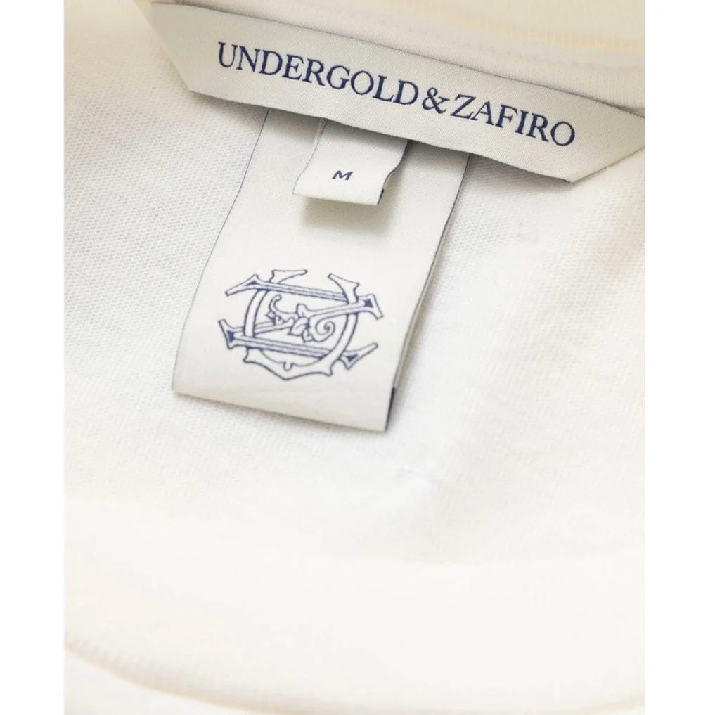 Undergold Riviera Colonial Boxy T Shirt (White) - Image 5