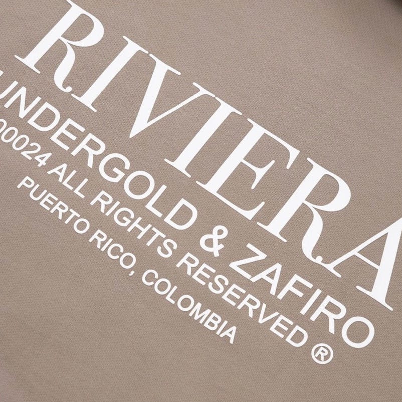 Undergold Riviera Fruit Angels Hoodie (Brown) - Image 4