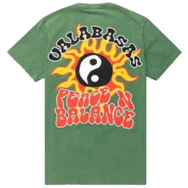 Valabasas "All Balanced" Tee (Vintage Grass Green) VLBS90048 - Image 2