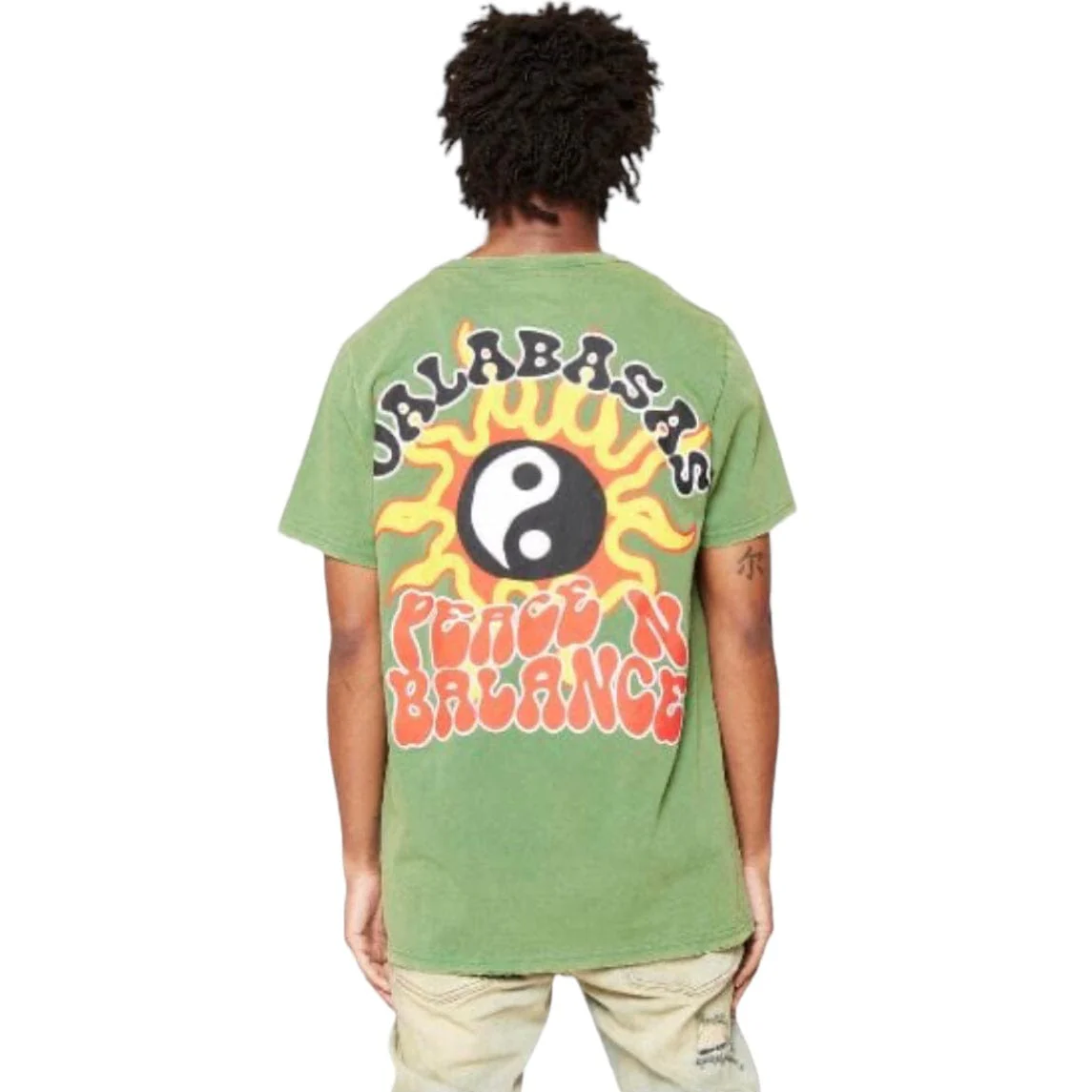 Valabasas "All Balanced" Tee (Vintage Grass Green) VLBS90048 - Image 8