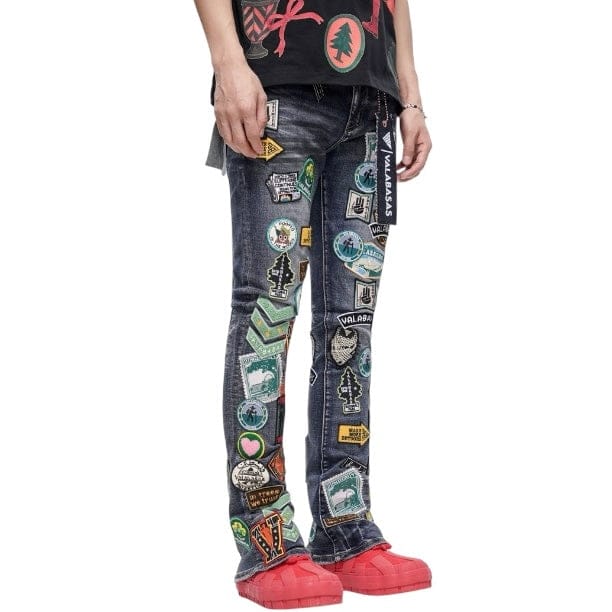 Valabasas Axis Stacked Denim (Blue Wash) VLBS-VJ3-1109 - Image 2