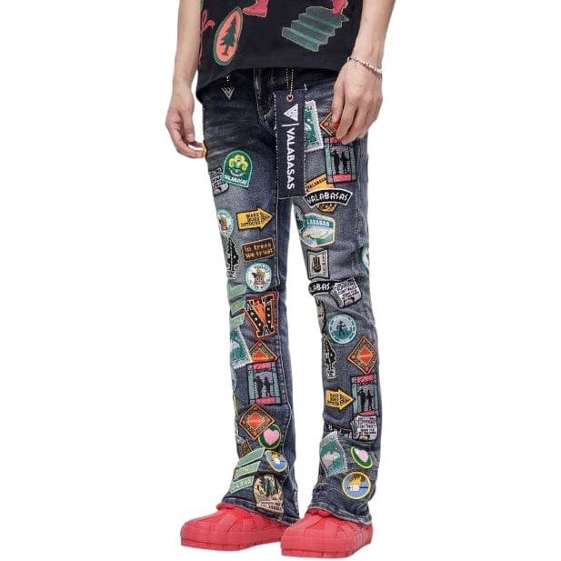 Valabasas Axis Stacked Denim (Blue Wash) VLBS-VJ3-1109 - Image 3