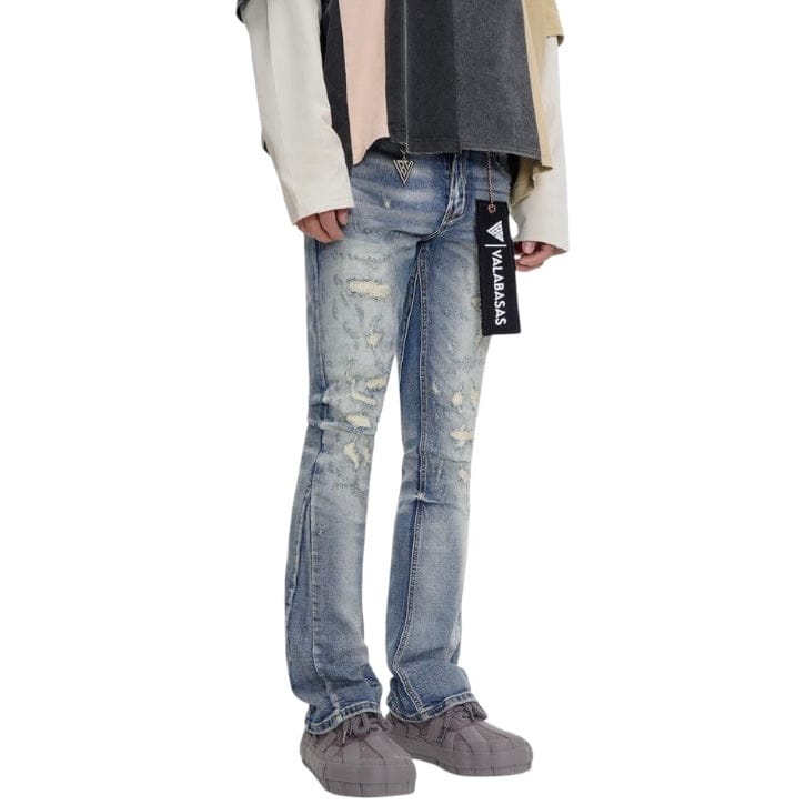 Valabasas Bald Stacked Denim (Vintage Blue) VLBS-VJ3-1019 - Image 2