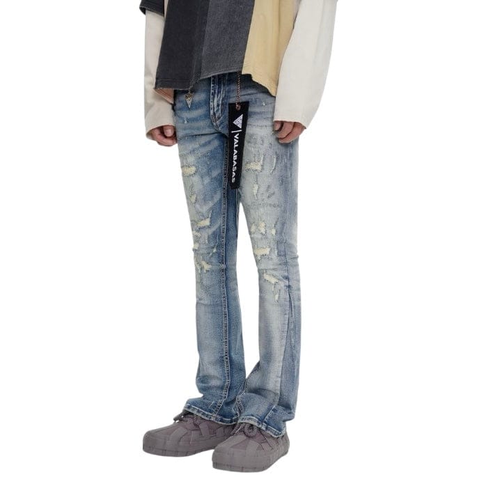 Valabasas Bald Stacked Denim (Vintage Blue) VLBS-VJ3-1019 - Image 3
