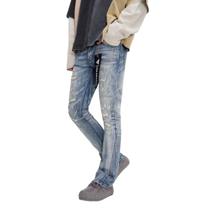 Valabasas Bald Stacked Denim (Vintage Blue) VLBS-VJ3-1019 - Image 5