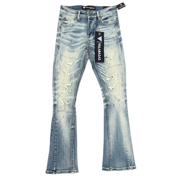 Valabasas Bald Stacked Denim (Vintage Blue) VLBS-VJ3-1019 - Image 9