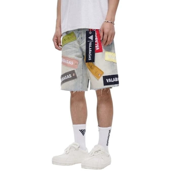 Valabasas Banner Denim Shorts (Lt. Vintage) VLBS-VSH2-1031 - Image 3