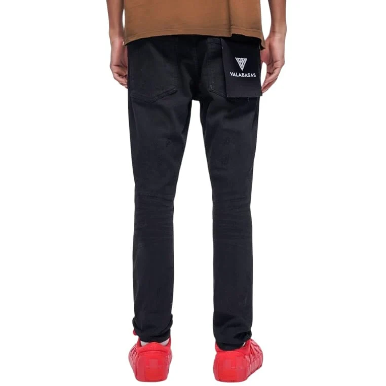Valabasas Blackout Skinny Jean (Black Washed) VLBS-VJ1-1008 - Image 4
