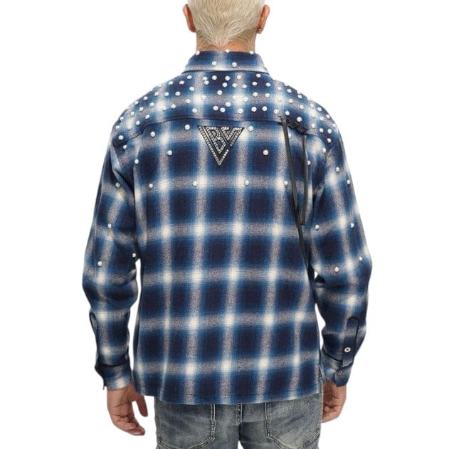 Valabasas Cadence Flannel (Blue) VLBS-VBD2-1010 - Image 4