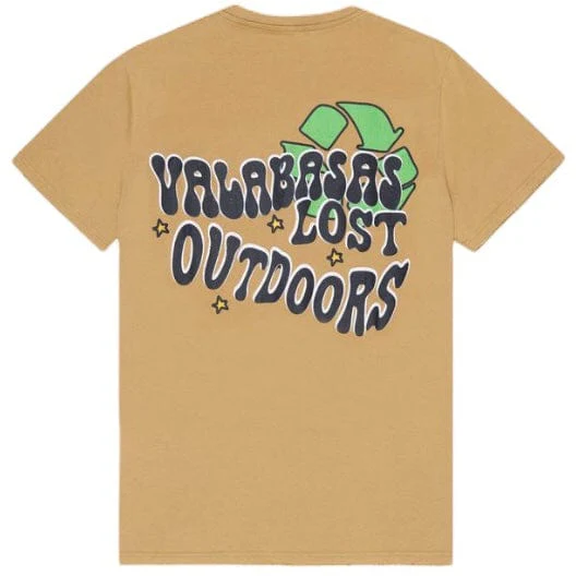 Valabasas "Care Outdoors" Tee (Vintage Light Brown) VLBS90040 - Image 2