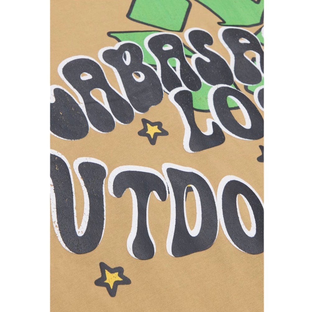Valabasas "Care Outdoors" Tee (Vintage Light Brown) VLBS90040 - Image 4