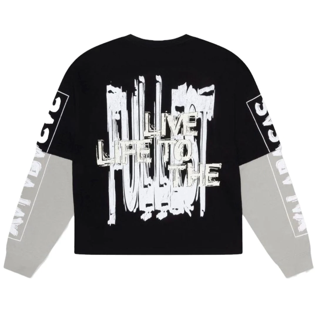 Valabasas Cascada Sweatshirt (Black) VLBS-VLS1-1002 - Image 2
