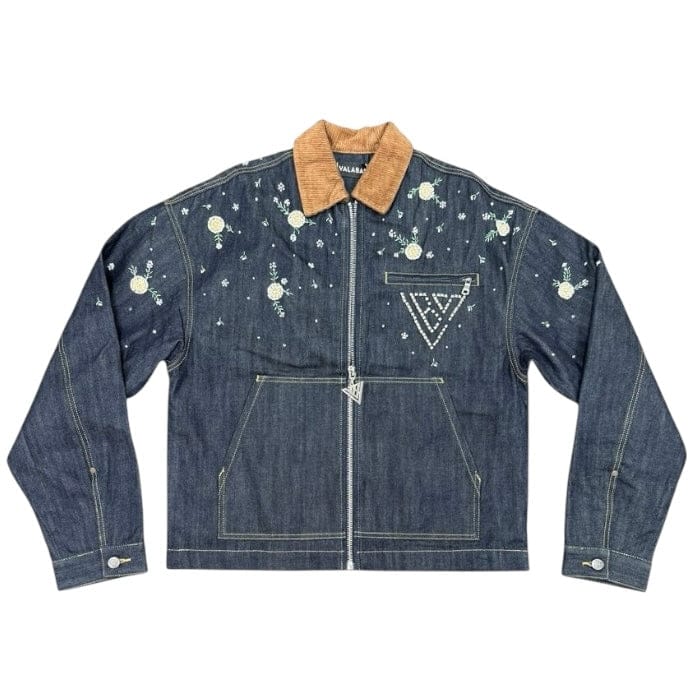 Valabasas Charm Denim Jacket (Denim Blue) VLBS-VJK1-1040 - Image 7