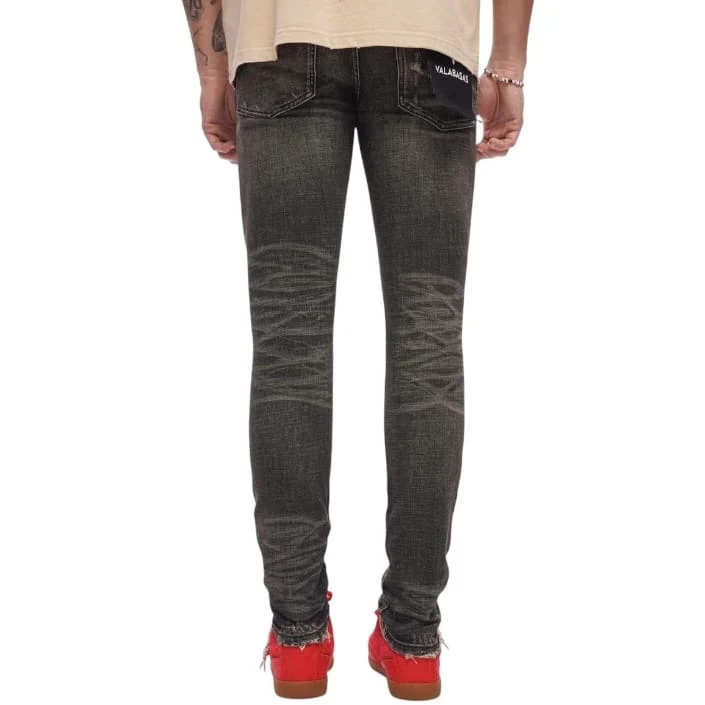 Valabasas Collage Skinny Denim (Grey Vintage Wash) VLBS-VJ1-1011 - Image 4