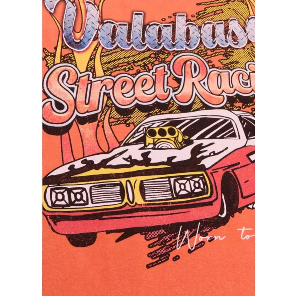Valabasas "Crush" Tee (Vintage Flame Orange) VLBS90058 - Image 3