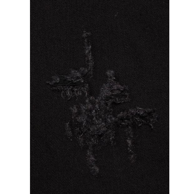 Valabasas Driftwood Stacked Denim (Jet Black) VLBSST003 - Image 5