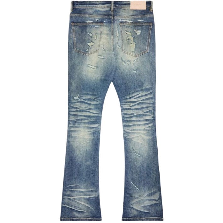 Valabasas "Driftwood" Stacked Jean (Blue Wash) VLBSST003 - Image 2