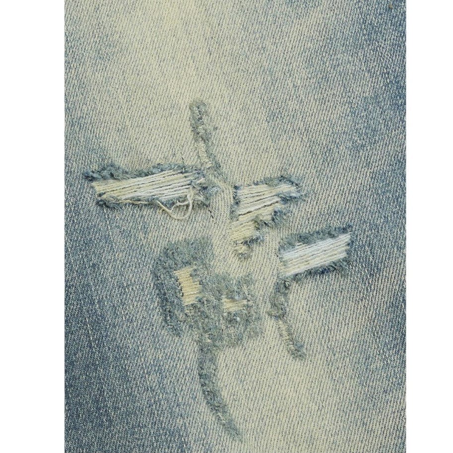 Valabasas "Driftwood" Stacked Jean (Blue Wash) VLBSST003 - Image 4